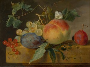 Fruit Still Life — ヤン・ファン・ホイスム