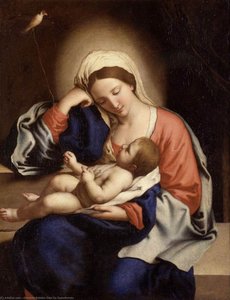 Madonna With The Christ Child — Giovanni Battista Salvi Da Sassoferrato