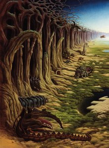 Triptych - The Left Part — Jacek Yerka