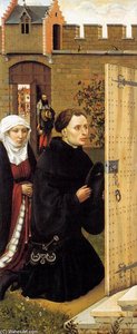 Mérode Altarpiece (left Wing) — Robert Campin (mojster Iz Flémalle)