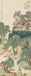 Landscape After Wen Zhengming — Li Yanshan