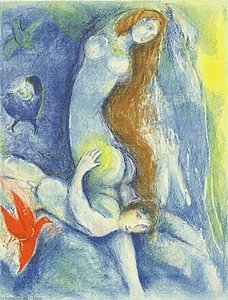 Luego Pasó La Noche Con Ella — Marc Chagall