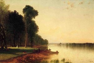 Summer Day On Conesus Lake — John Frederick Kensett