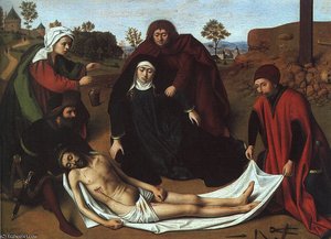 The Lamentation, Metropolitan Moa Ny — Petrus Christus