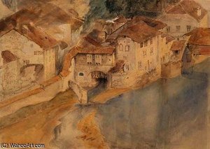 View Of Fribourg, Switzerland — John Ruskin