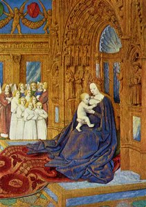 Virgin And Child — Jean Fouquet