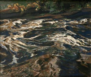 River Scene, Scotland — Robert Borlase Smart