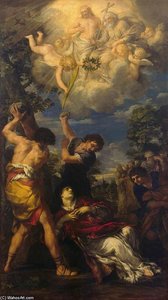 The Stoning Of St Stephen — 피에트로 다 코르토나