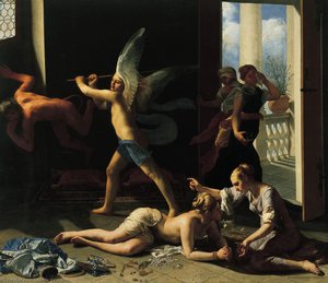 Martha Rebuking Mary For Her Vanity — Guido Cagnacci