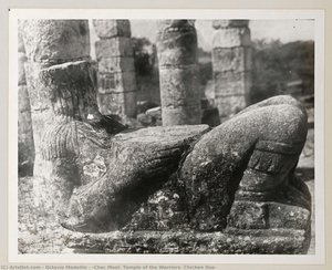 [chac Mool, Temple Of The Warriors, Chichen Itza] — オクタビオ・メデリン
