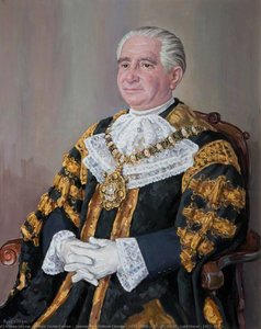 Alderman Sir William Christie (1913–2008), Bt, Jp, Odas, Lord Mayor (1972–1973) — Robert Taylor Carson