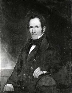 Issac Harris (1779 1868), (painting) — George Peter Alexander Healy