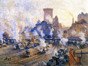 Old Grand Central Station — Colin Campbell Cooper