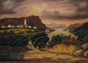 Lake George And The Village Of Caldwell — Thomas Chambers