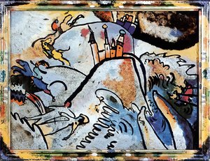 Glasmalerei Mit Der Sonne (kleine Freuden) — Wassily Wassilyevich Kandinsky