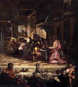 La Última Cena — Jacopo Tintoretto