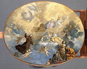 La Glorification De Saint Bernardin De Sienne — Donato Creti