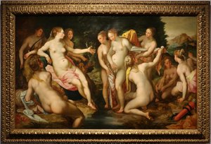 Diana Discovers Callisto's Pregnancy — Hendrik Goltzius