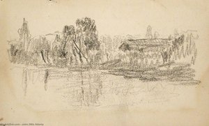 Landscape With River 1 — John Ottis Adams