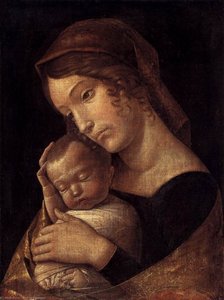 Until1470 - Madonna With Sleeping Child — Andrea Mantegna