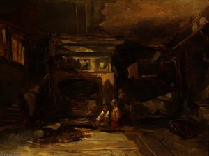 A Welsh Interior — William James Müller