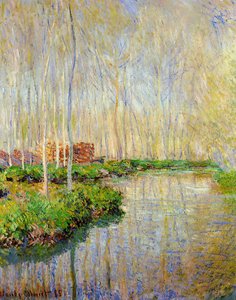 La Rivière Epte — Claude Monet