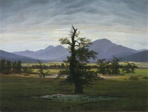 L'arbre Solitaire — Caspar David Friedrich