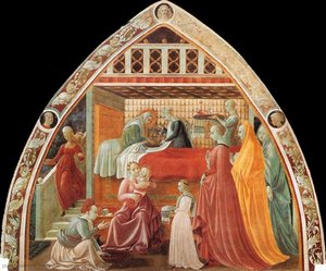 Birth Of The Virgin — Paolo Uccello