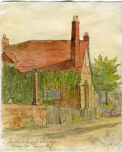 Ancient Chapel And Bridge, Spon Street, Coventry — Sydney John Bunney