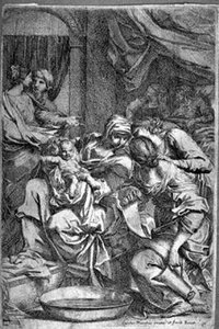 The Birth Of The Virgin — Carlo Maratta