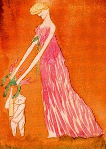 A Female Figure Crowned With Laurel — Josep Mompou Dencausse