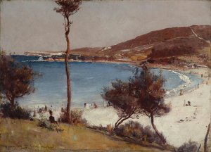 Holiday Sketch At Coogee — Tom Roberts