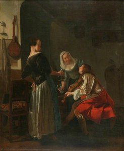 Joyeuse Compagnie — Jacob Ochtervelt