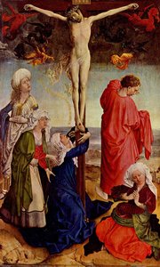 Christ On The Cross — Robert Campin (master Of Flemalle)