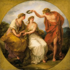 Beauty Directed By Prudence — Angelica Kauffmann (maria Anna Angelika)
