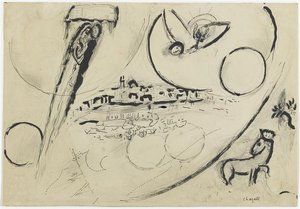 Chant Des Cantiques Iii — Marc Chagall