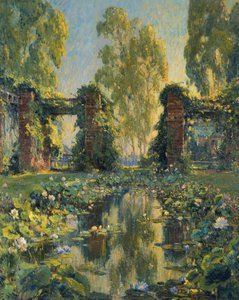 Lotus Pool, El Encanto, Santa Barbara — Colin Campbell Cooper