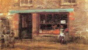 Blue And Orange. The Sweet Shop — James Abbott Mcneill Whistler