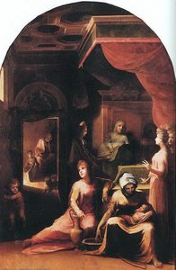 Birth Of The Virgin — Domenico Di Pace Beccafumi