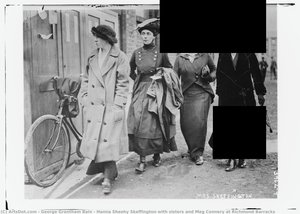 Hanna Sheehy Skeffington With Sisters And Meg Connery At Richmond Barracks — George Grantham Bain