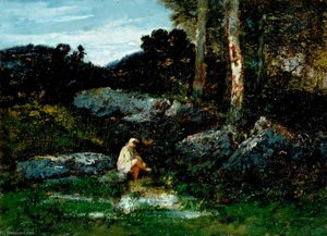 La Baigneuse — Narcisso Díaz De La Peña