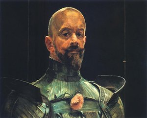 Self-portrait In Armour — Jacek Malczewski