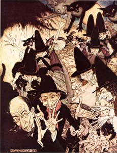 Going To St Ives — Arthur Rackham