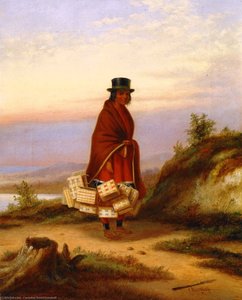A Caughnawage Woman — Cornelius David Krieghoff