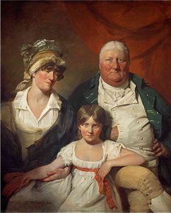 William Chalmers Bethune (1744–1807), His Wife Isobel Morison (1760–1850) And Their Daughter Isabella Maxwell Morison (1795–1818) — Sir David Wilkie