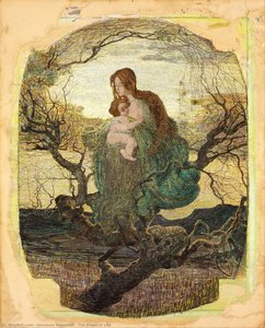 Der Engel Des Lebens — Giovanni Segantini