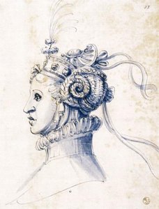 Sketch For A Mask — Giuseppe Arcimboldo