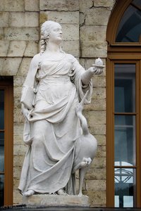 Statue 'cautiousness' — Giovan Maria Morlaiter