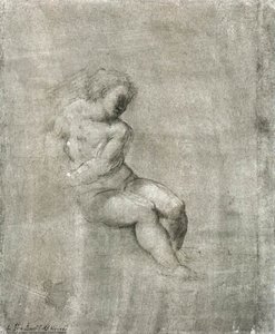 The Infant Jesus (verso) — Sebastiano Del Piombo