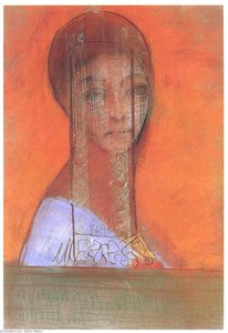 Zakrytá Žena — Odilon Redon